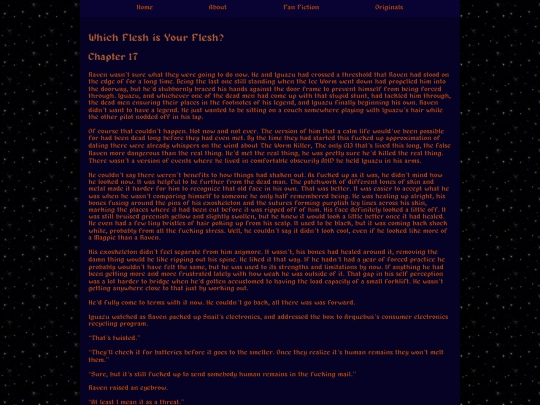 fics/Which Flesh is Your Flesh/Which_Flesh_is_Your_Flesh_17 screenshot