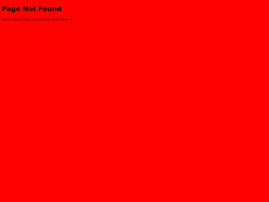 not_found screenshot