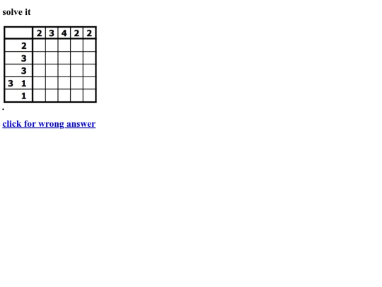 nonogram screenshot
