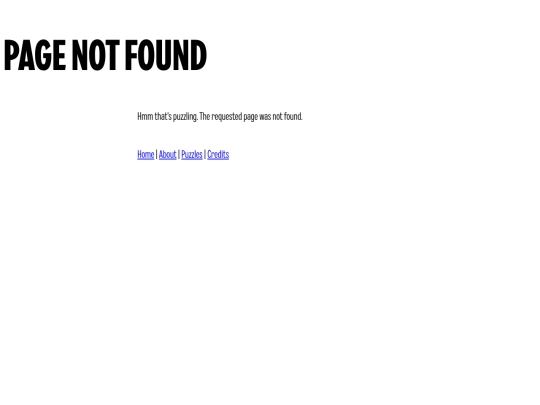 not_found screenshot