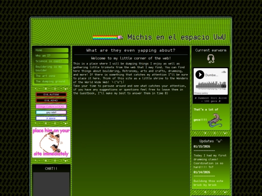 blog screenshot