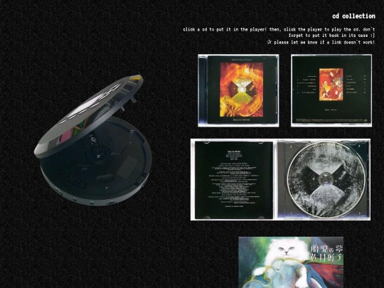 zine/cdcollection screenshot