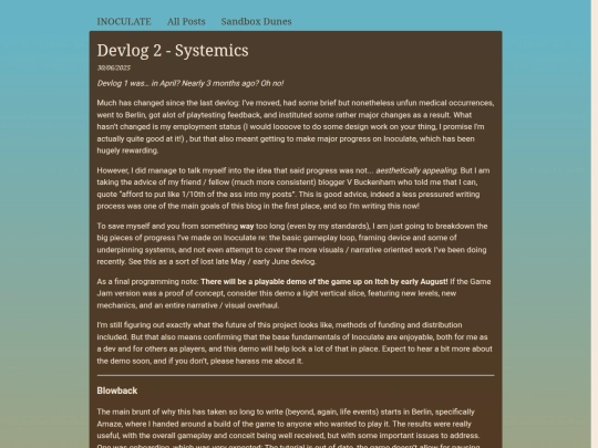 posts/Devlog 2 - Systemics screenshot