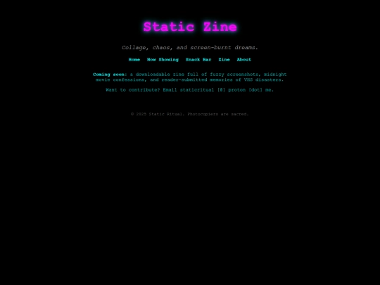 zine screenshot