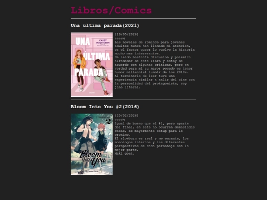 libros screenshot