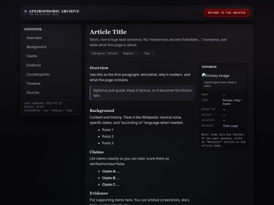 posts/SampleWiki screenshot