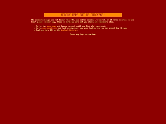 not_found screenshot
