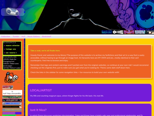 Bookshelf screenshot