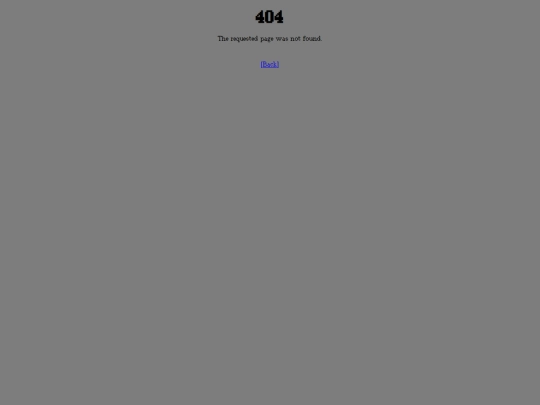 not_found screenshot