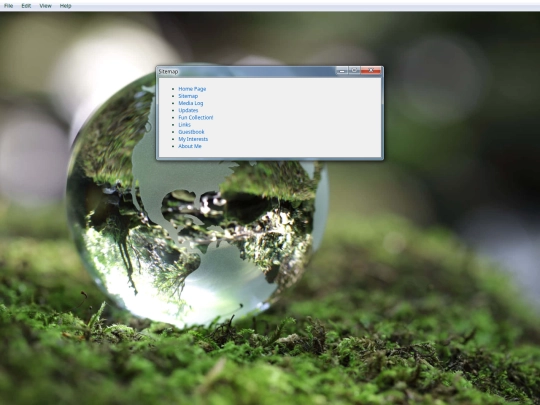 pages/sitemap screenshot