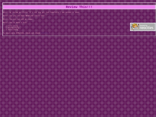 Reviews screenshot