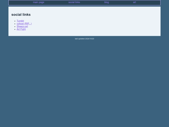 links screenshot