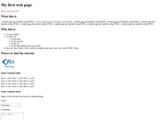 testing screenshot