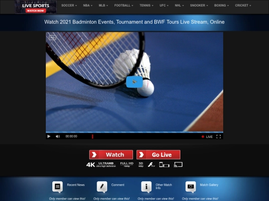 Badminton screenshot
