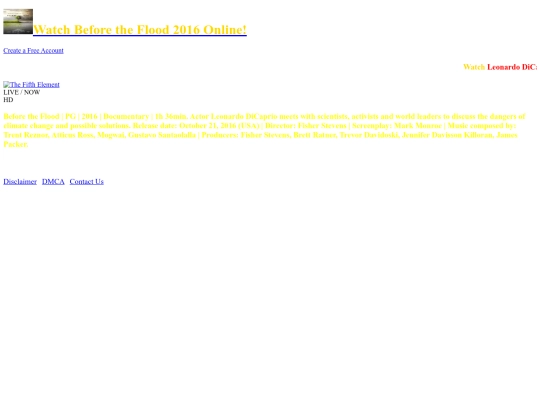 Before-the-Flood-Video screenshot
