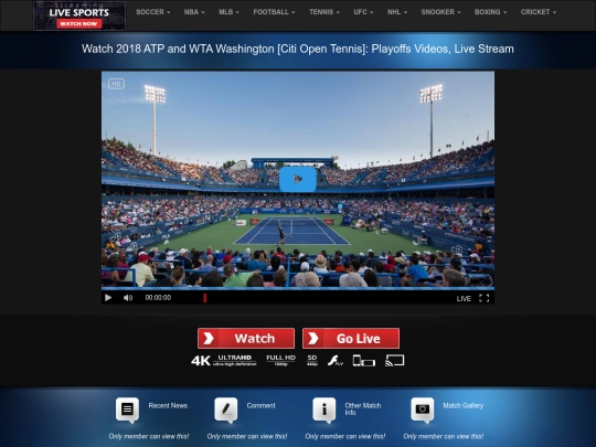 Citi-Open screenshot
