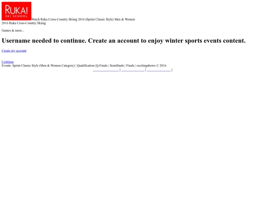 CrossCountry-Skiing screenshot