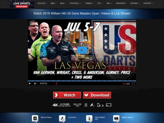 Darts-US screenshot