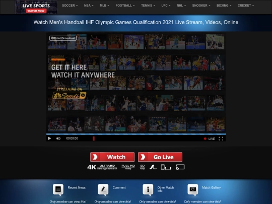 EHF-Olympics screenshot
