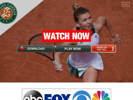 French-Halep screenshot