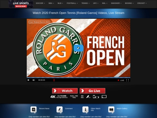 French-Open screenshot