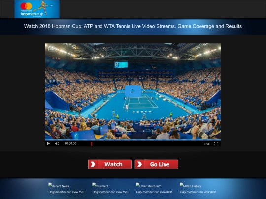 HopmanCup screenshot