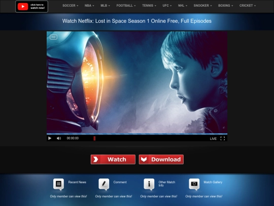 Lostinspace screenshot