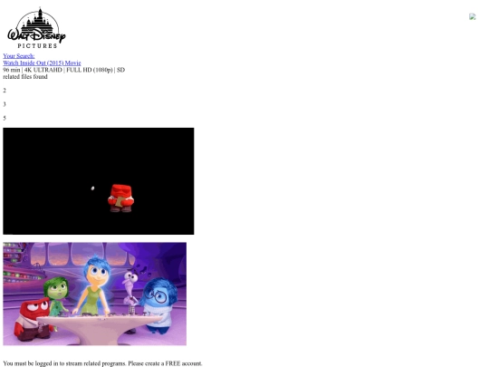 Movies/PixarInsideout screenshot