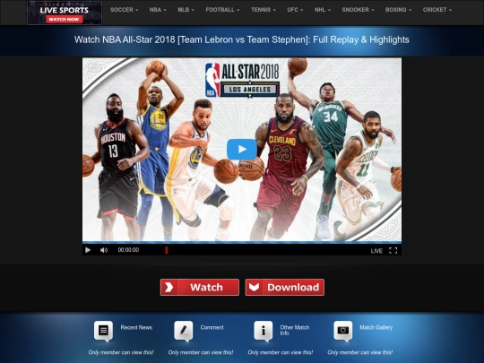 NBA-AS screenshot