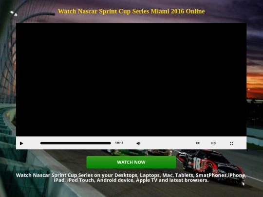 Nascar-Miami2016 screenshot