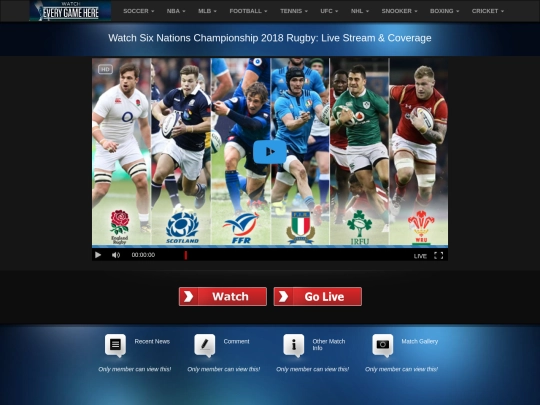 Rugby-SixN screenshot