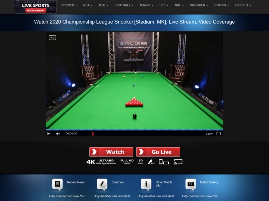 Snooker-ChampionsLeague screenshot