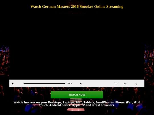 Snooker-GermanMasters screenshot