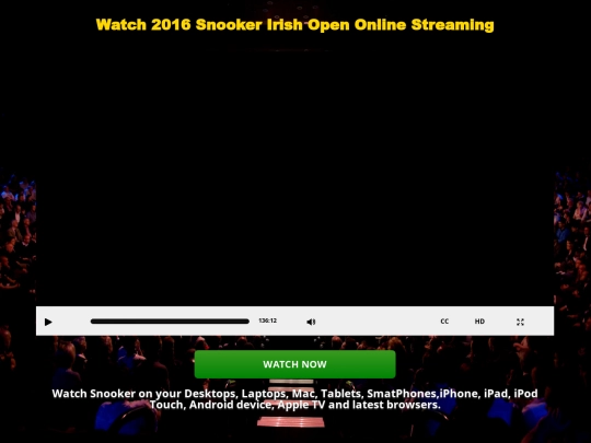 Snooker-NorthIrelandOpen screenshot
