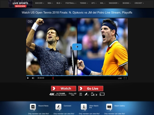 US-Open screenshot