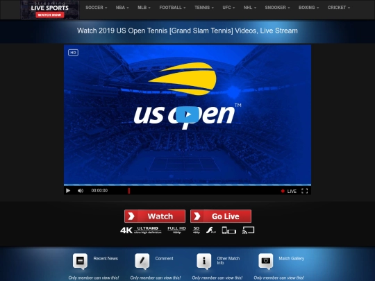 USOpen2019 screenshot
