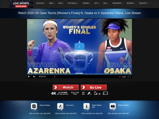 USOpenwomens screenshot