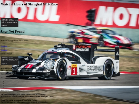 WEC-6HoursofShanghai screenshot