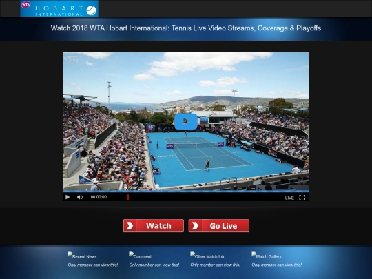 WTA-Hobart screenshot