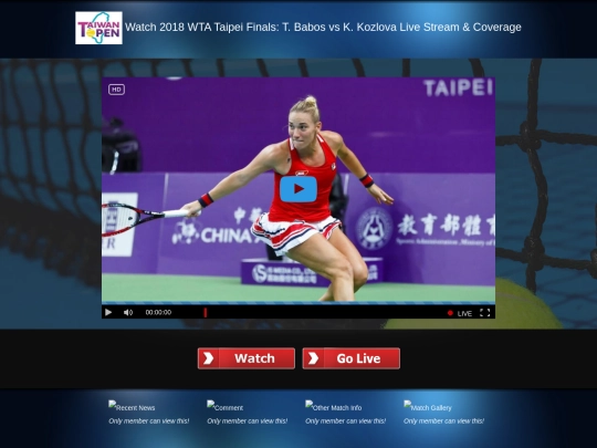 WTA-Taipei screenshot