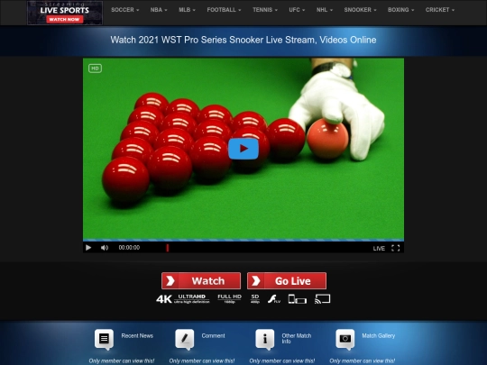 wstsnooker screenshot