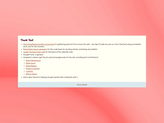 credits screenshot