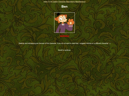 character-descriptions/ben screenshot