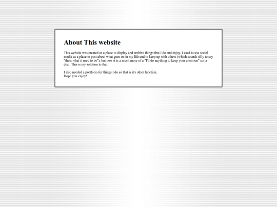 info screenshot