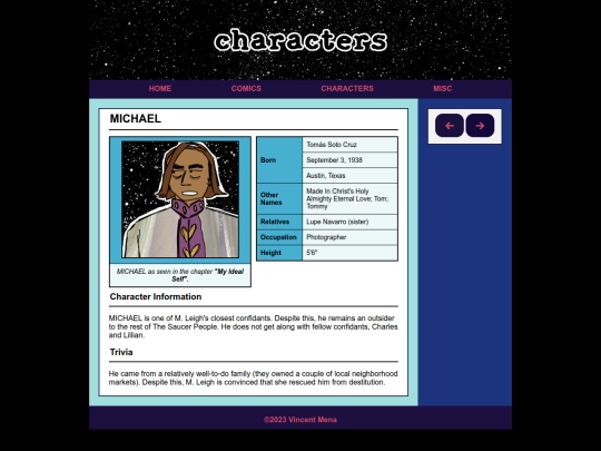 characters/michael screenshot