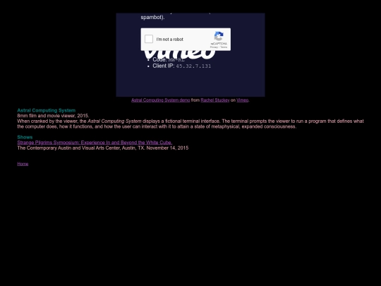 AstralComputingSystem screenshot
