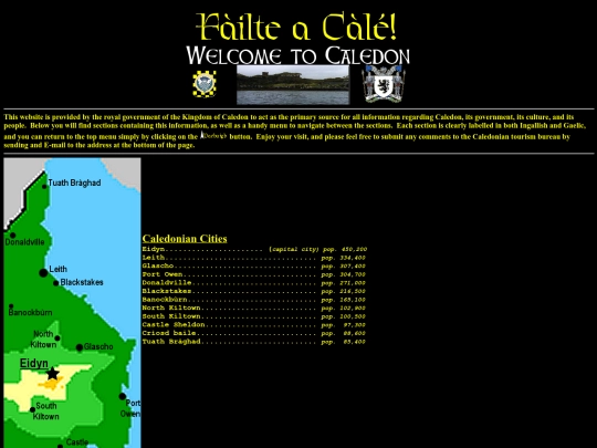 Caledon/INDEX screenshot