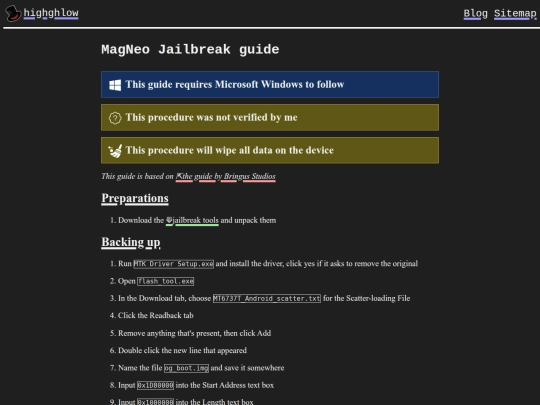 hardware/devices/magneo/jailbreaking screenshot