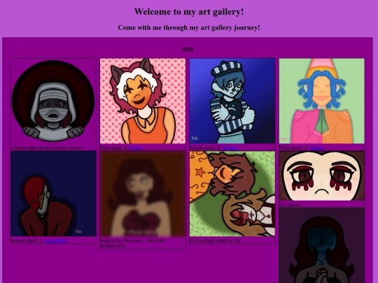 artwork-gallery screenshot