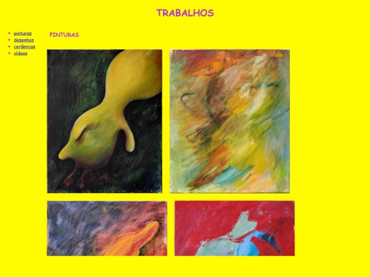 trabalhos/pinturas screenshot